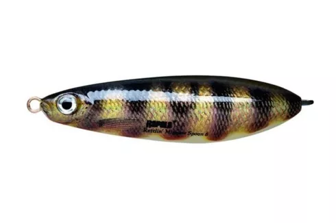 Блесна незацепляйка Rapala Rattlin' Minnow Spoon RMSR08 8см/ 16г, цвет: PEL