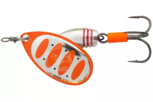 Блешня Savage Gear Rotex Spinner №5 14.0г, колір: 04-Fluo Orange Silver