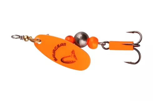 Блешня Savage Gear Caviar Spinner №2 6.0г, колір: 06-Flou Orange