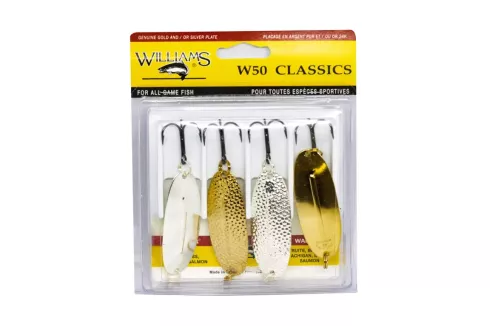 Набір блешень Williams Classic 4-Pack W50 Kit