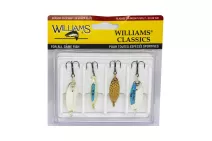 Набор блесен Williams Wabler 4-Pack W20&W30 Kit