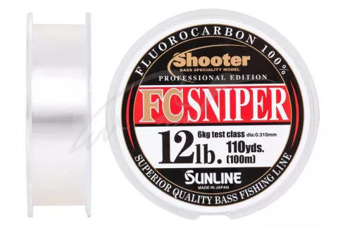 Флюорокарбон Sunline Shooter FC Sniper 100м 0.31мм 6кг