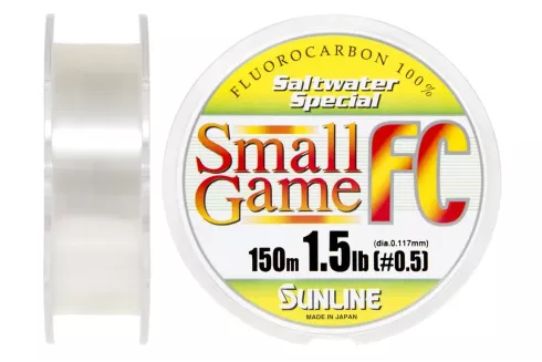 Флюорокарбон Sunline SWS Small Game FC 150м 0.117мм 0.68кг
