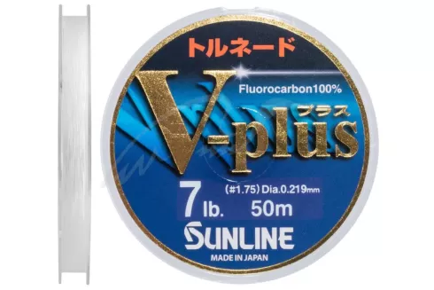 Флюорокарбон Sunline V-Plus 50м 0.219мм 3.5кг