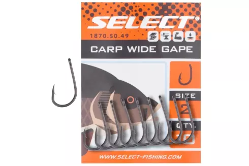 Крючки Select Carp Wide Gape №2 (10 шт/уп)