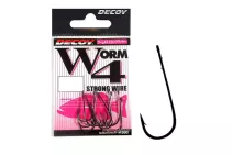 Крючки Decoy Worm 4 Strong Wire №1/0 9шт