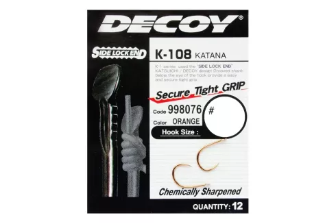 Гачки Decoy K-108 Katana №6 12шт