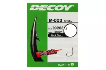 Крючки Decoy M-003 Speed №10 15шт