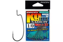 Крючки Decoy Worm37 Kg Hook Narrow №1 (9 шт/уп)