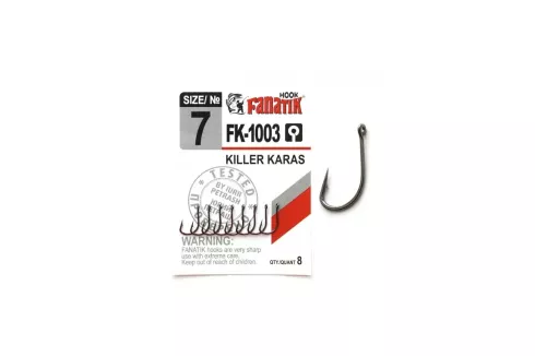 Гачки Fanatik FK-1003 Killer Karas №7 8шт