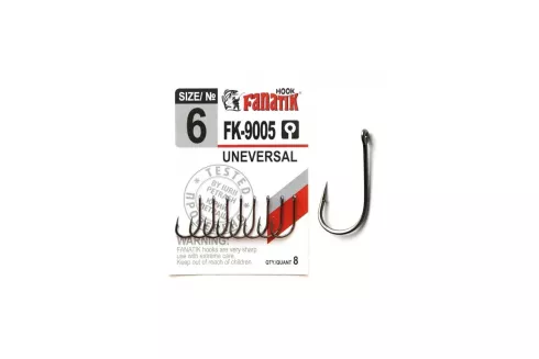 Крючки Fanatik FK-9005 Universal №6 8шт