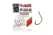 Крючки Fanatik FF-22 Feeder Gold №10 (7шт/уп)