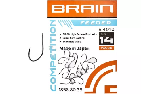 Крючки Brain Feeder B4010 №14 (20шт/уп)