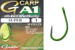 Крючки Gamakatsu A1 G-Carp Camou Green Super №4 (10шт/уп)