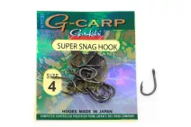 Гачки Gamakatsu G-Carp Super Snag №4 (10шт/уп)