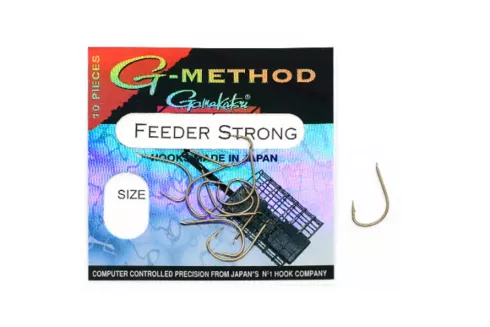 Крючки Gamakatsu G-Method Feeder Strong №4 (10шт/уп)