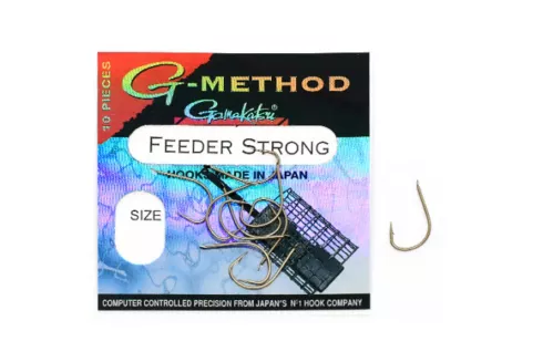 Гачки Gamakatsu G-Method Feeder Strong №6 (10шт/уп)