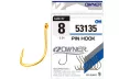 Крючки Owner Pin Hook 53135 Gold №6 (8 шт/уп)