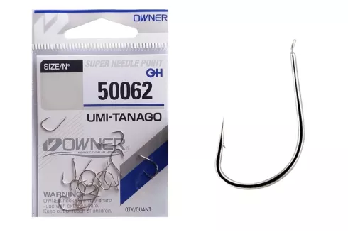 Крючки Owner Umi-Tanago 50062 №10 (17шт/уп)