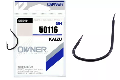 Гачки Owner Kaizu 50116 Black №7 (17шт/уп)