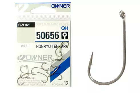 Крючки Owner Honryu Tenkara 50656 №10 (13шт/уп)