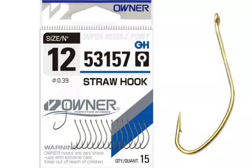 Крючки Owner Straw Hook 53157 №10 (14шт/уп)