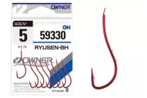 Крючки Owner Ryusen-BH Red 59330 №10 (12шт/уп)