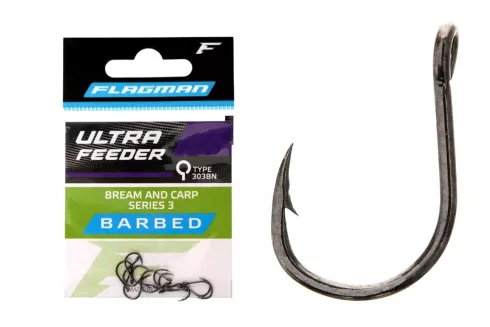 Крючки Flagman Ultra Feeder Bream And Carp Series 3 №10 (12шт/уп)