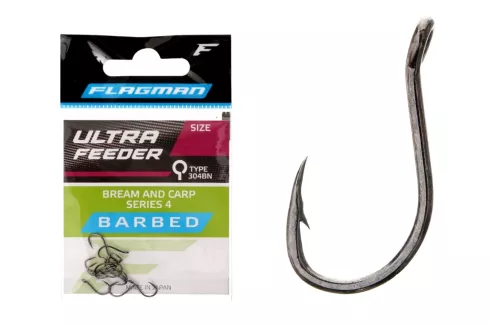 Гачки Flagman Ultra Feeder Bream And Carp Series 4 №10 (12шт/уп)