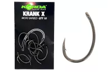 Крючки Korda Krank X №4 (10 шт/уп)