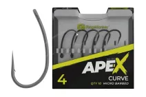 Крючки RidgeMonkey Ape-X Curve с бородкой №6 (10 шт/уп)