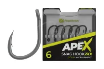 Крючки RidgeMonkey Ape-X Snag Hook 2XX с бородкой №6 (10 шт/уп)