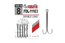 Двойные крючки Fanatik FD-11103 №8 (5шт/уп)