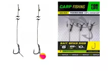 Карповый поводок Проф Монтаж с иглой Bait Spike Rigs №6 10см 25lb/11.5кг (3 шт/уп)