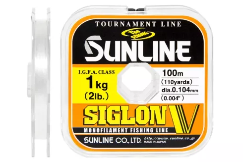 Волосінь Sunline Siglon V 100м #0.4/0.104мм 1кг