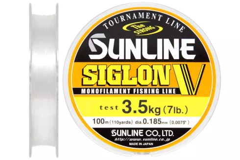 Леска Sunline Siglon V 100м #1.2/0.185мм 3.5кг