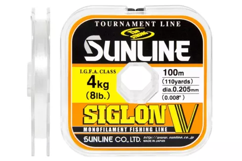 Волосінь Sunline Siglon V 100м #1.5/0.205мм 4кг