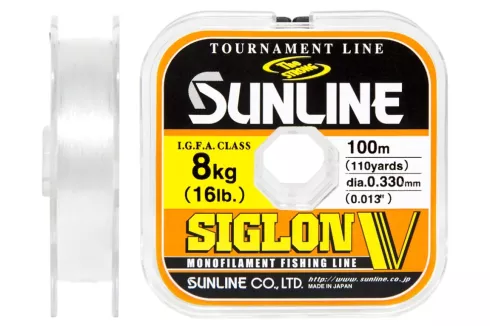 Волосінь Sunline Siglon V 100м #4/0.33мм 8кг