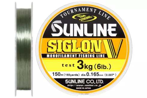 Волосінь Sunline Siglon V 150м #1.0/0.165мм 3кг