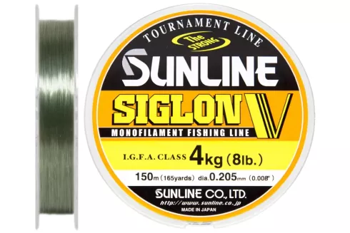Леска Sunline Siglon V 150м #1.5/0.205мм 4кг