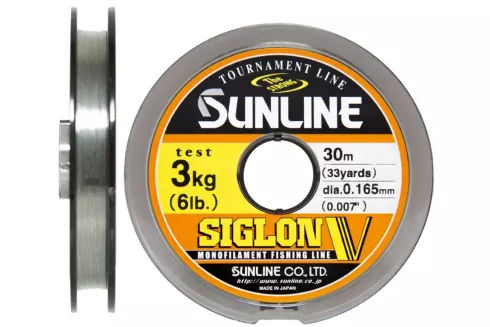 Леска Sunline Siglon V 30м #1.0/0.165мм 3кг