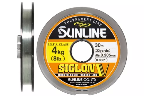 Леска Sunline Siglon V 30м #1.5/0.205мм 4кг
