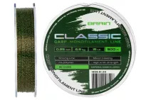 Волосінь Brain Classic Carp Line 3D camo 300м 0.25мм 6.6кг 15lb