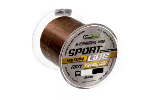 Волосінь Carp Pro Sport Line Flecked Gold 300м 0.351мм 8.8кг