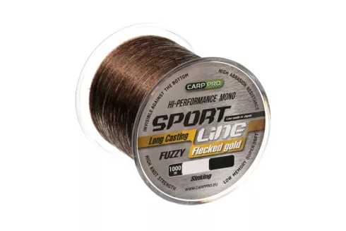 Волосінь Carp Pro Sport Line Flecked Gold 1000м 0.265мм 5.1кг