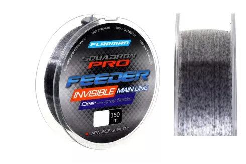 Леска Flagman Squadron Pro Feeder Invisible Main Line 150м 0.26мм 5.7кг