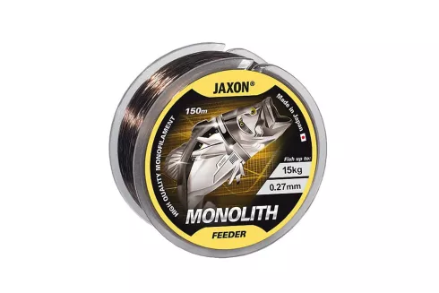Волосінь Jaxon Monolite Feeder 150м 0.22мм 11кг