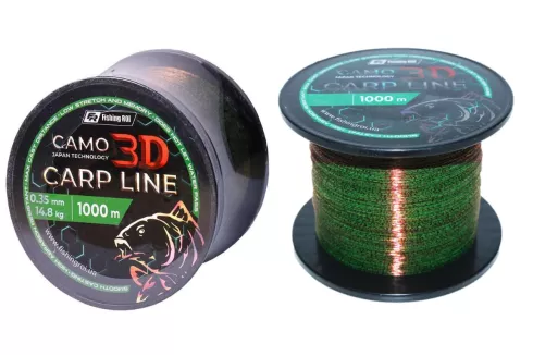 Волосінь Fishing ROI 3D Camo Green 1000м 0.35мм 14.8кг