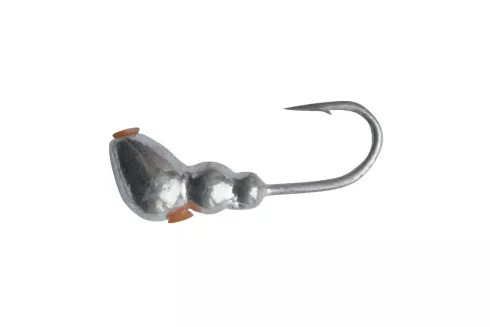 Мормишка вольфрамова Shark Мураха з отвором 0.75г/3.5мм, колір: срібло
