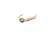 Мормишка вольфрамова Diskus Стовпчик з вушком рифлений 6315 1.5мм 0.3г, колір: медь